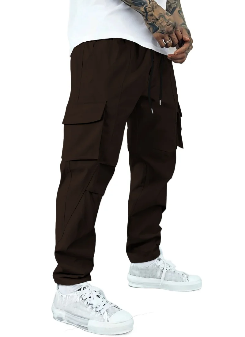 

Мужские брюки карго 2026: многокарманные, водонепроницаемые, износостойкие, повседневные, для тренировок, удобные, дышащие, комбинезон-брюки