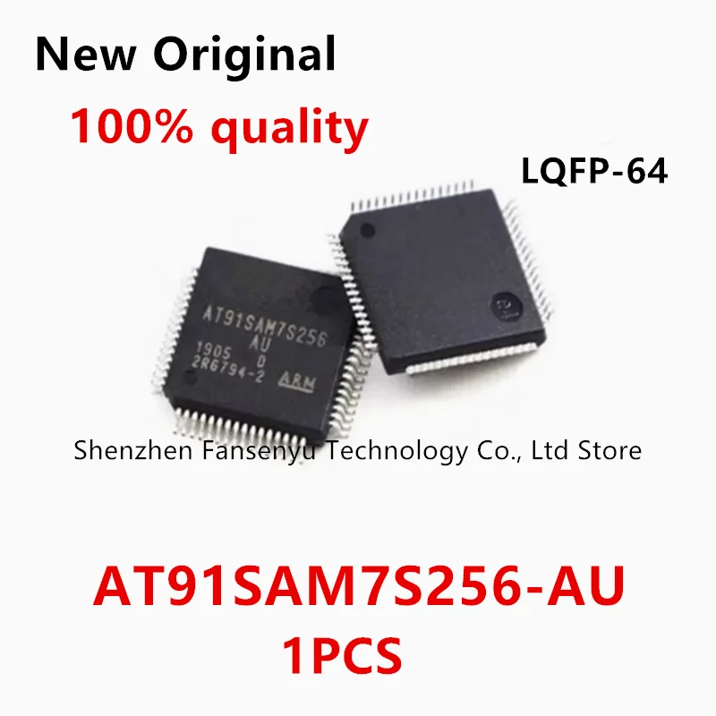 

(1piece)100% New AT91SAM7S256-AU QFP64 AT91SAM7S256 91SAM7S256 LQFP-64 New original ic chip In stock