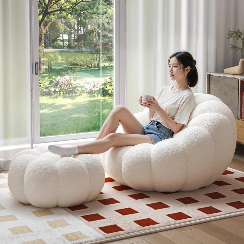 

Relaxing home chaise lounge sofa pedal household comfortable Rocking chair Recliner balcony wohnzimmerstühle living room chairs