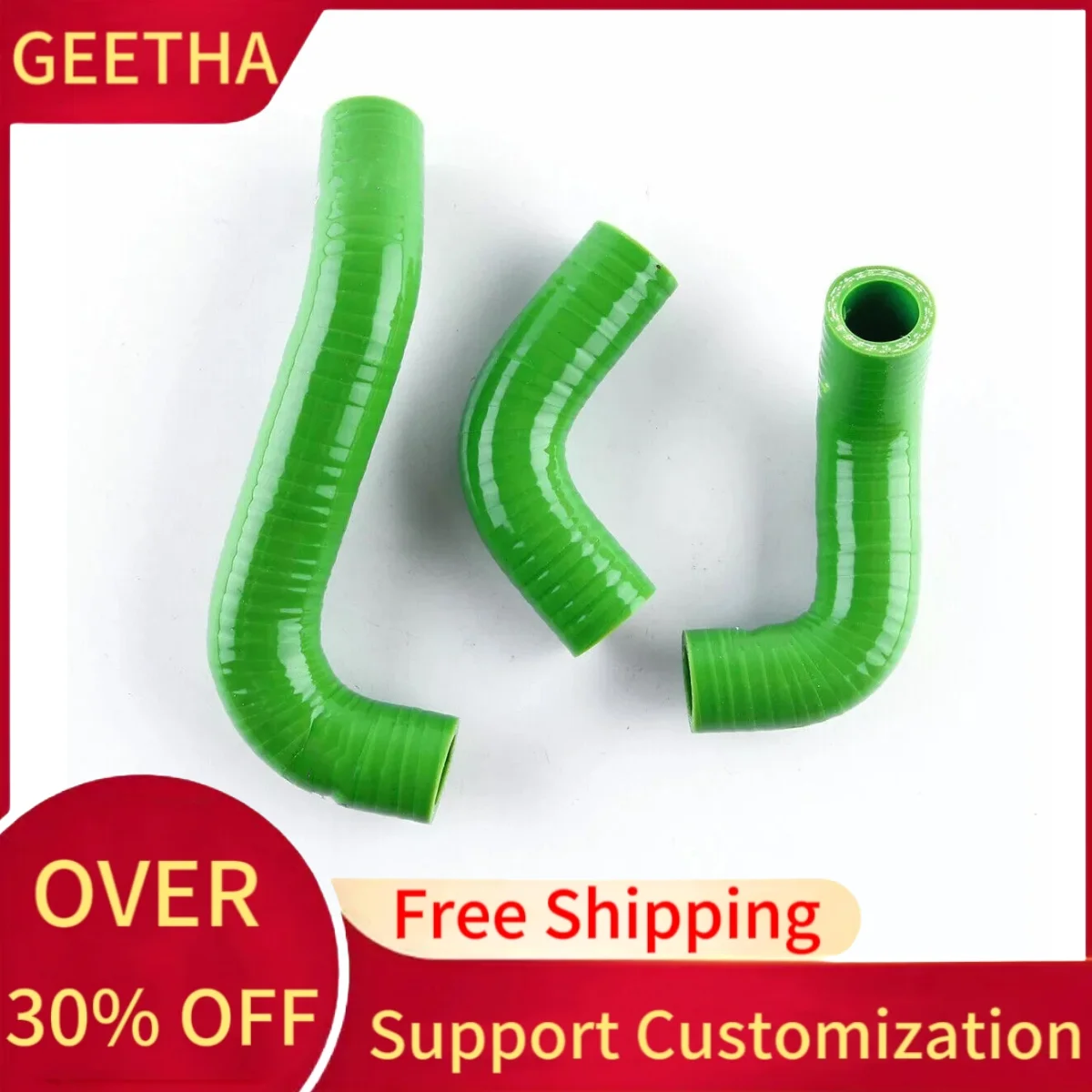 Silicone Radiator Coolant Hose Kit For 1985-2003 Kawasaki KX60 KX 60 Suzuki RM60 RM 60  1986 1987 1988 1989 2000 2001