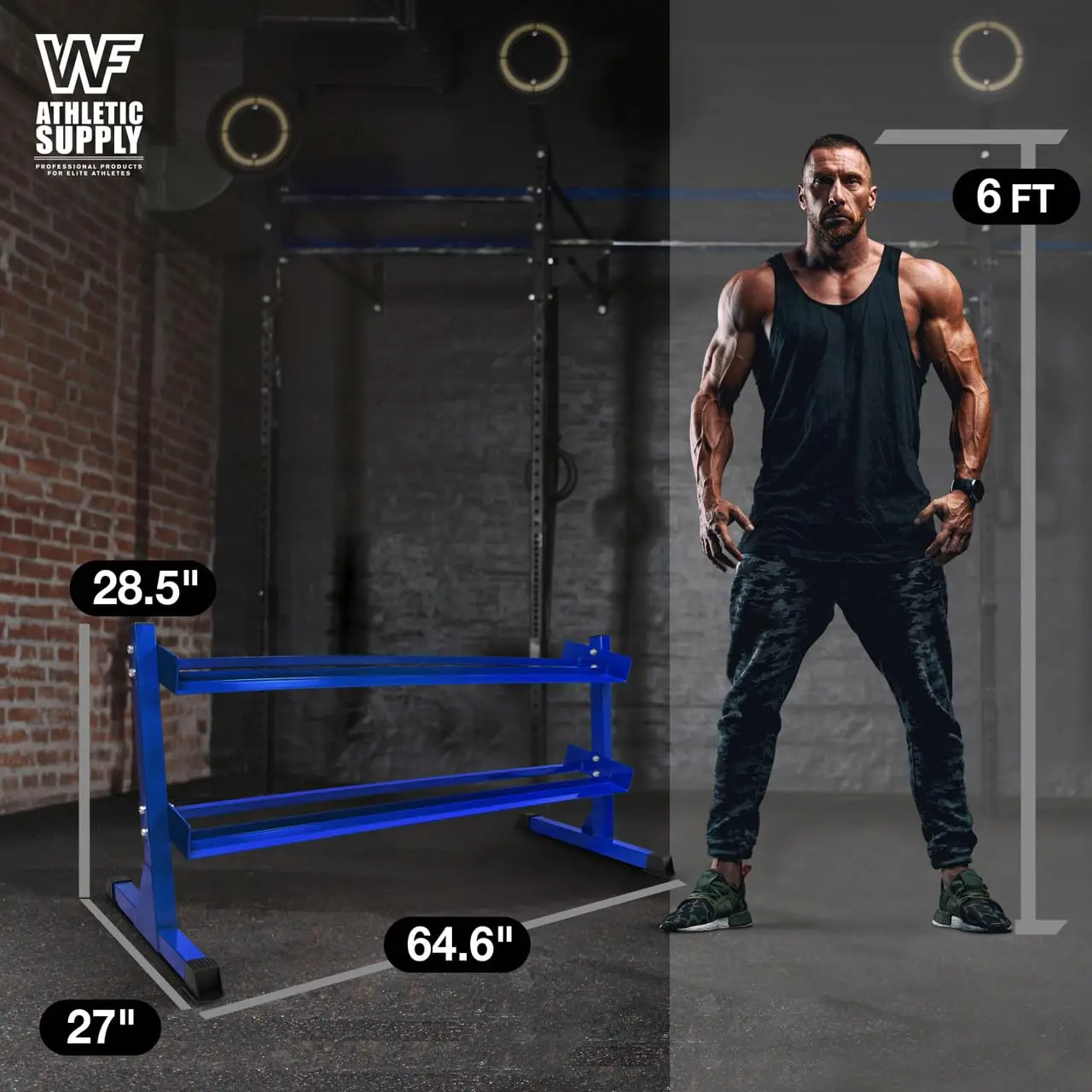 Heavy-Duty Dumbbell Rack Stand, Weight Rack for Home Gym, Weight Holder, Available Sizes for Storage 5-50LB or 5-75LB Dumbbell