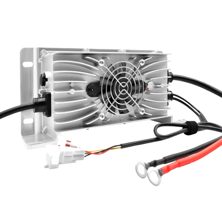 

2025 Waterproof IP67 12v 24v 30A Lithium Lifepo4 Battery Charger 48v 72v for Golf Cart Boat Scooter Bicycle