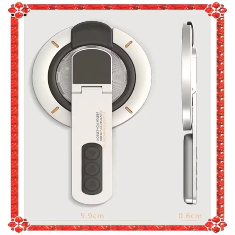 

24-Hour Delivery Double Sided Magnetic Finger Ring Stand For Iphone 16/15/14/13/12 Plus Pro Max Phone Holder