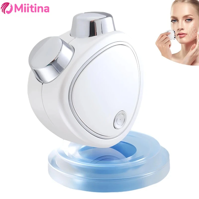 

EMS Face Lifting Roller 3D Facial Massager Microcurrent Skin Tightening Rejuvenation Anti Wrinkle Reducing Edema Beauty Care