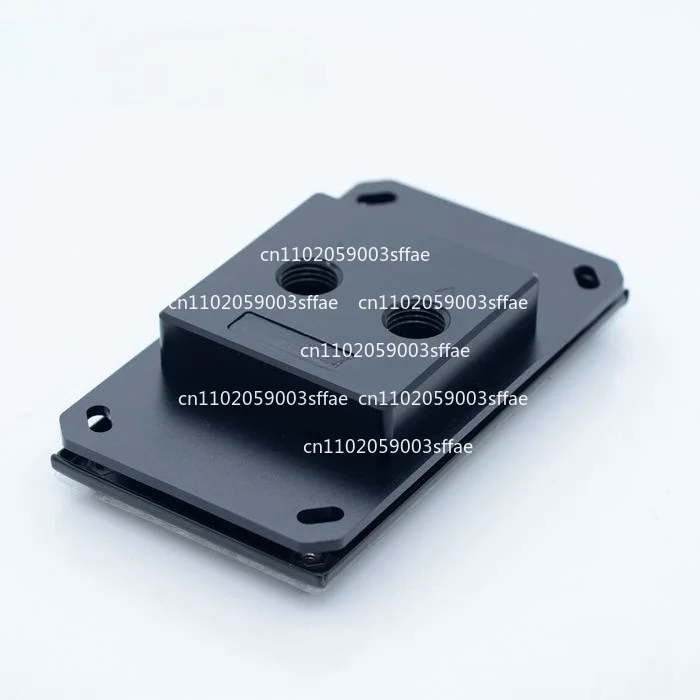 AMD-POOC Jet Computer Water Cooling Head, Black Pom New Model Supports AM4