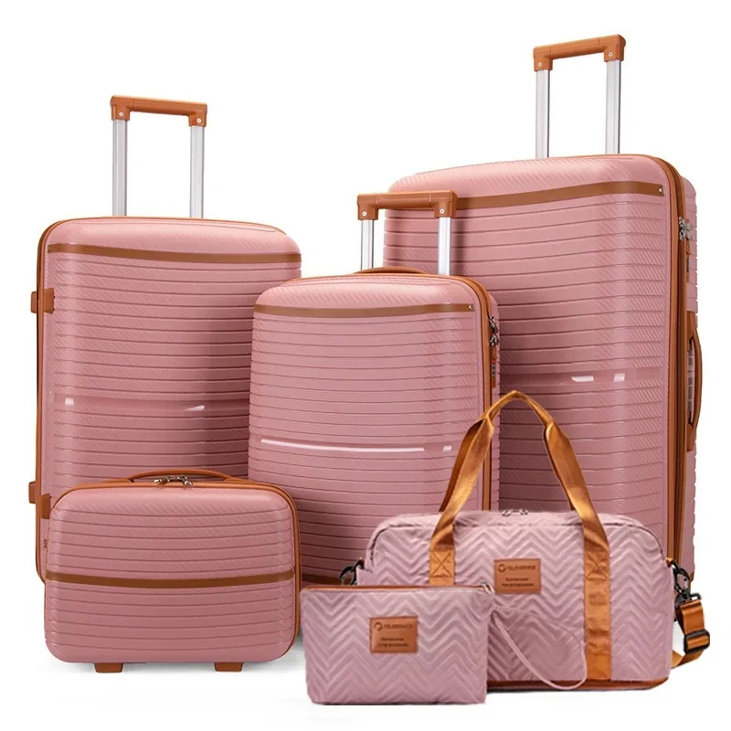 6pcs PP Luggage Set with 13