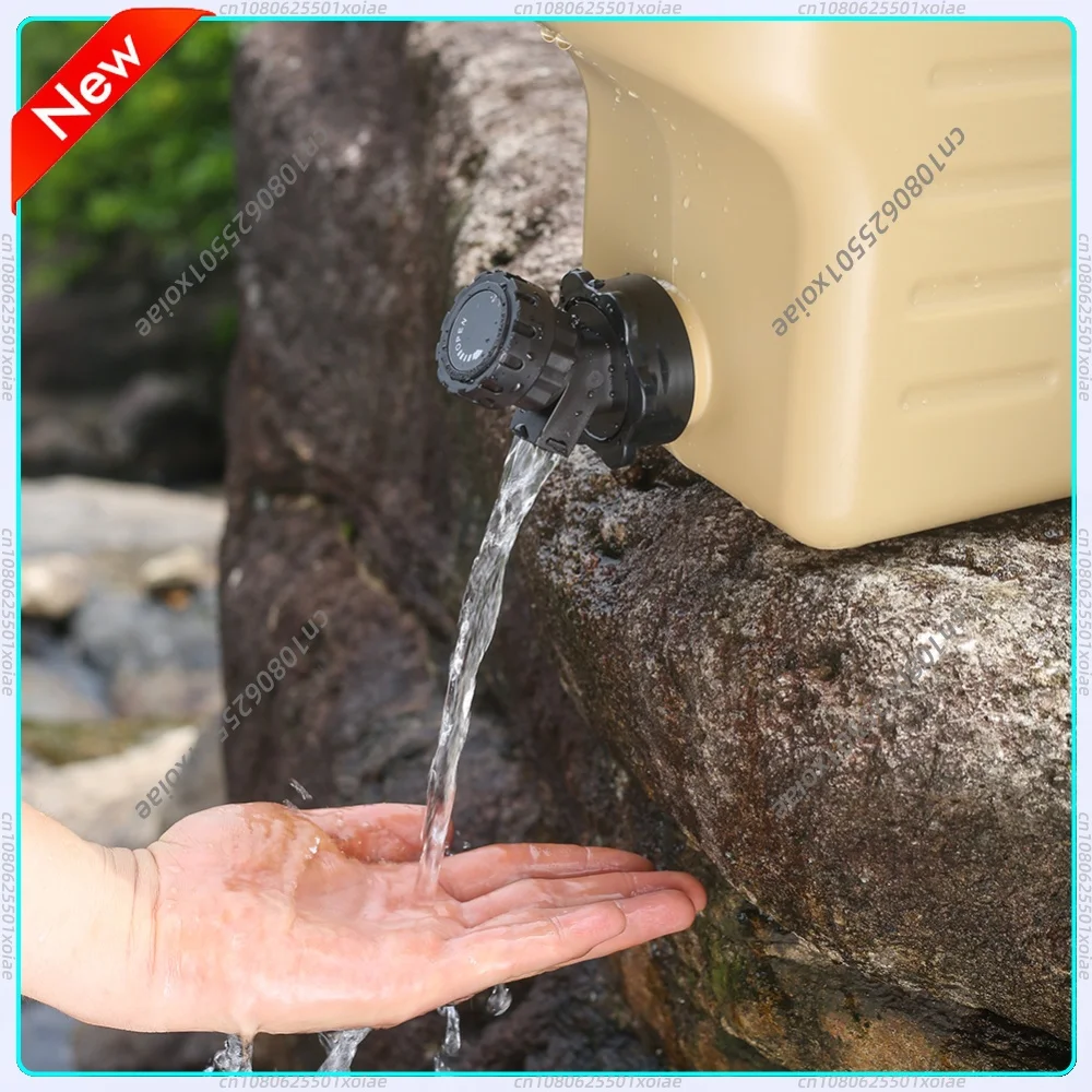 - Water Bucket Accessory 3Pcs Set Faucet and Sealing Lids for Outdoor Camping Survival Water Storage Tank Container