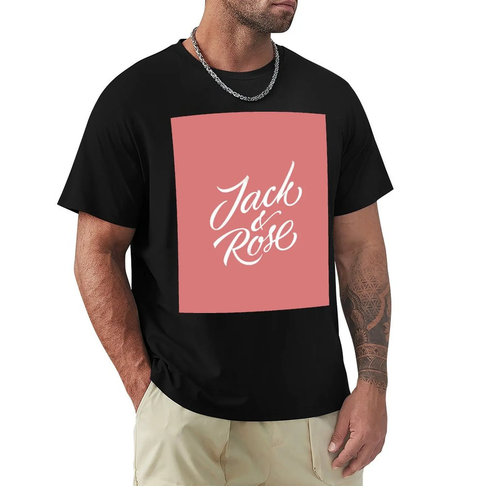 

Titanic T-ShirtJack & Rose (white) T-Shirt graphic t shirts anime men graphic t shirts
