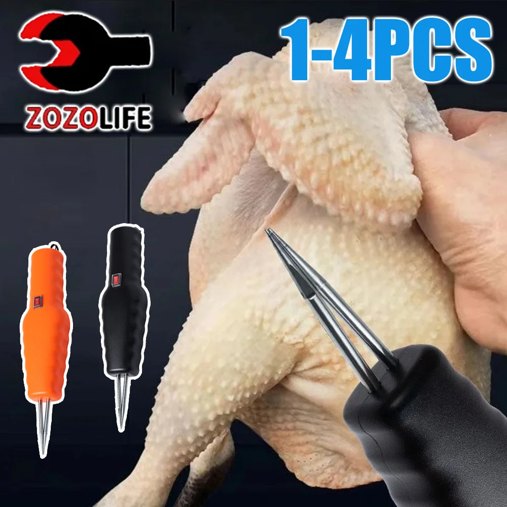 

Electric Handheld Poultry Hair Plucking Device De-Feather Remover Machine for Chicken Duck Goose Turkey Kitchen Gadget Tools