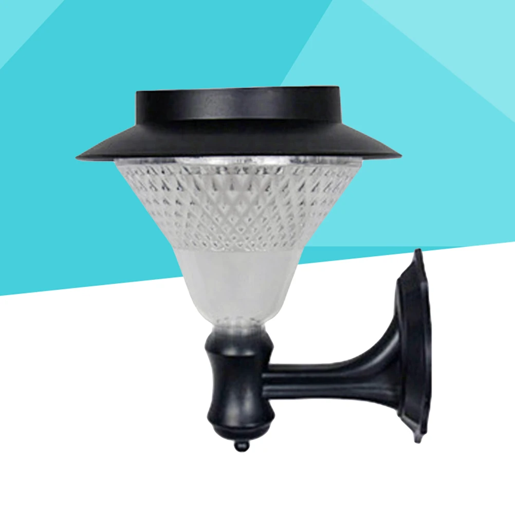 

Solar Wall Lights Outdoor LED Lamp Post Spotlights Garden Path Driveway Yard L scape Waterproof Automatic On Off Easy Install
