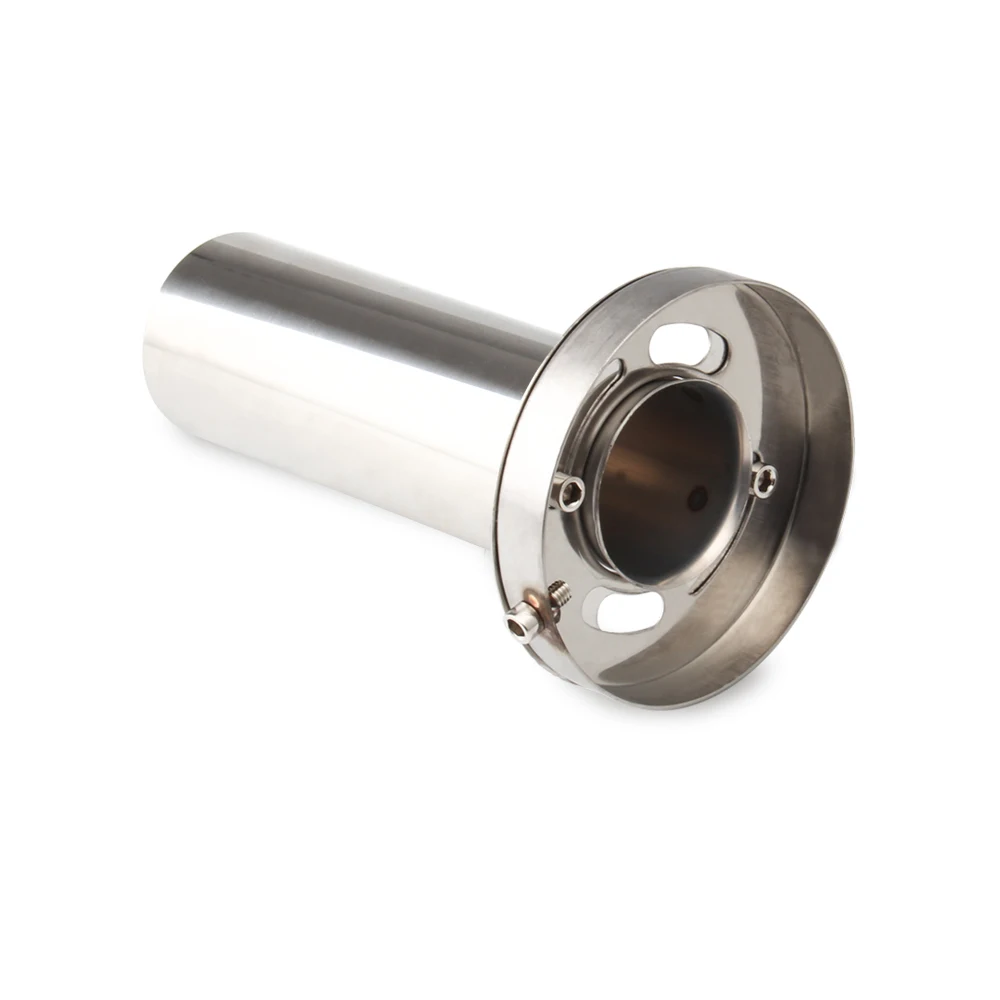 Universeller 3,5'' / 4'' / 4,5'' Runder Abnehmbarer Edelstahl-Auspuffschalldämpfer für Autos – Detail 11