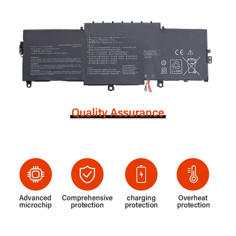 NEW C31N1811 Laptop Battery For ASUS 0B200-03080000 BX433FN UX433FN-2S For ZenBook 14 UX433F UX433FA-A5046R