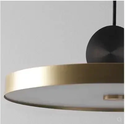 LED  luxury Bedside small chandelier postmodern golden bar table lamp Nordic simple living room single head restaurant light