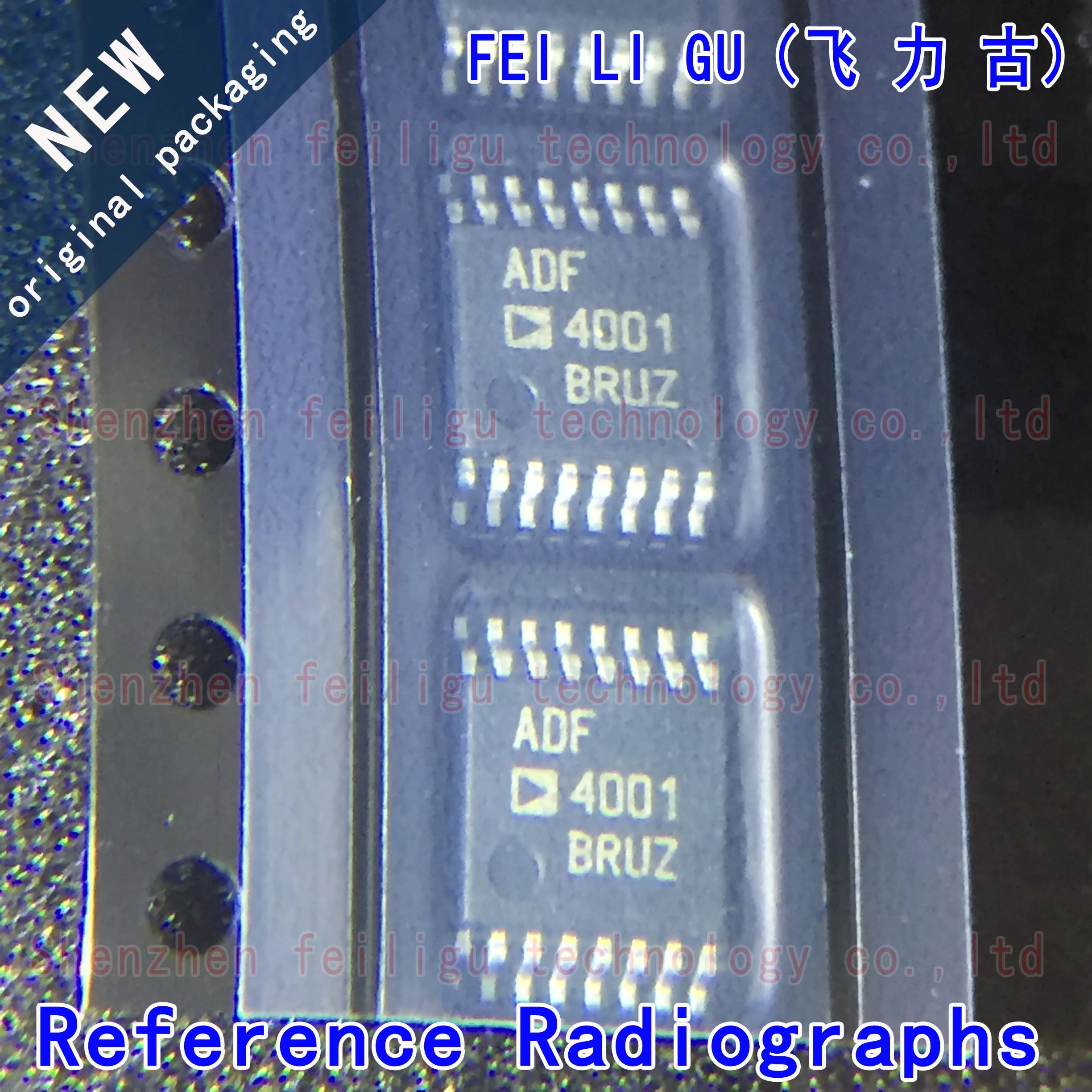 1~30PCS 100% New Original ADF4001BRUZ-R7 ADF4001BRUZ ADF4001 Package:TSSOP16 Clock Generator/Frequency Synthesizer/PLL Chip