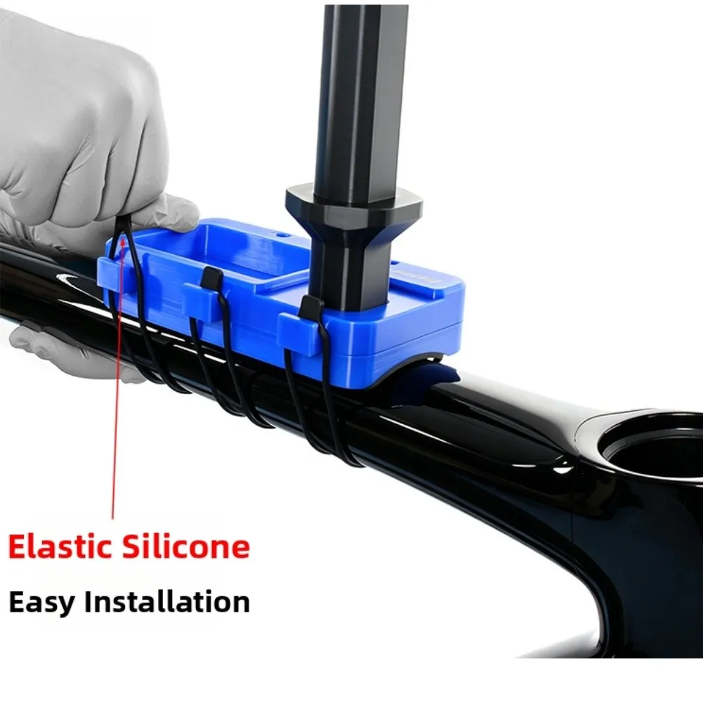 Detachable Bicycle Handlebar Stand Storage Bracket For Wrench Screw Organization Virtual Head Tube Repair Tool Rack For Cycling