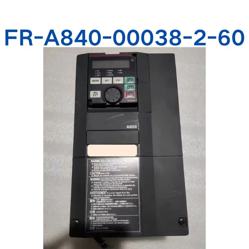 

Used FR-A840-00038-2-60 inverter 0.75KW test OK fast delivery