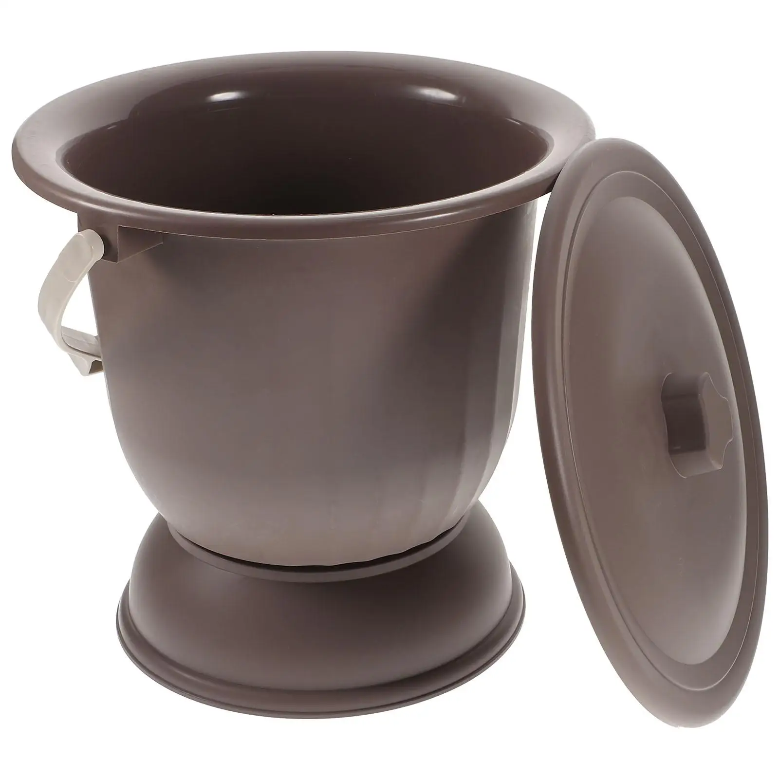 

Portable Adult Urinal Bottle Sealed Lid Spittoon for Elderly Children Pregnant Women Small Size Random Color Easy Clean Anti
