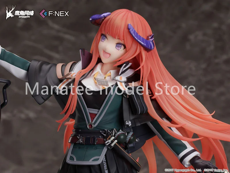 ﻿   FuRyu Original Arknights Bagpipe Elite 2 VER. 1/7 PVC Action Figure Anime Modelo Brinquedos Coleção Boneca Presente
