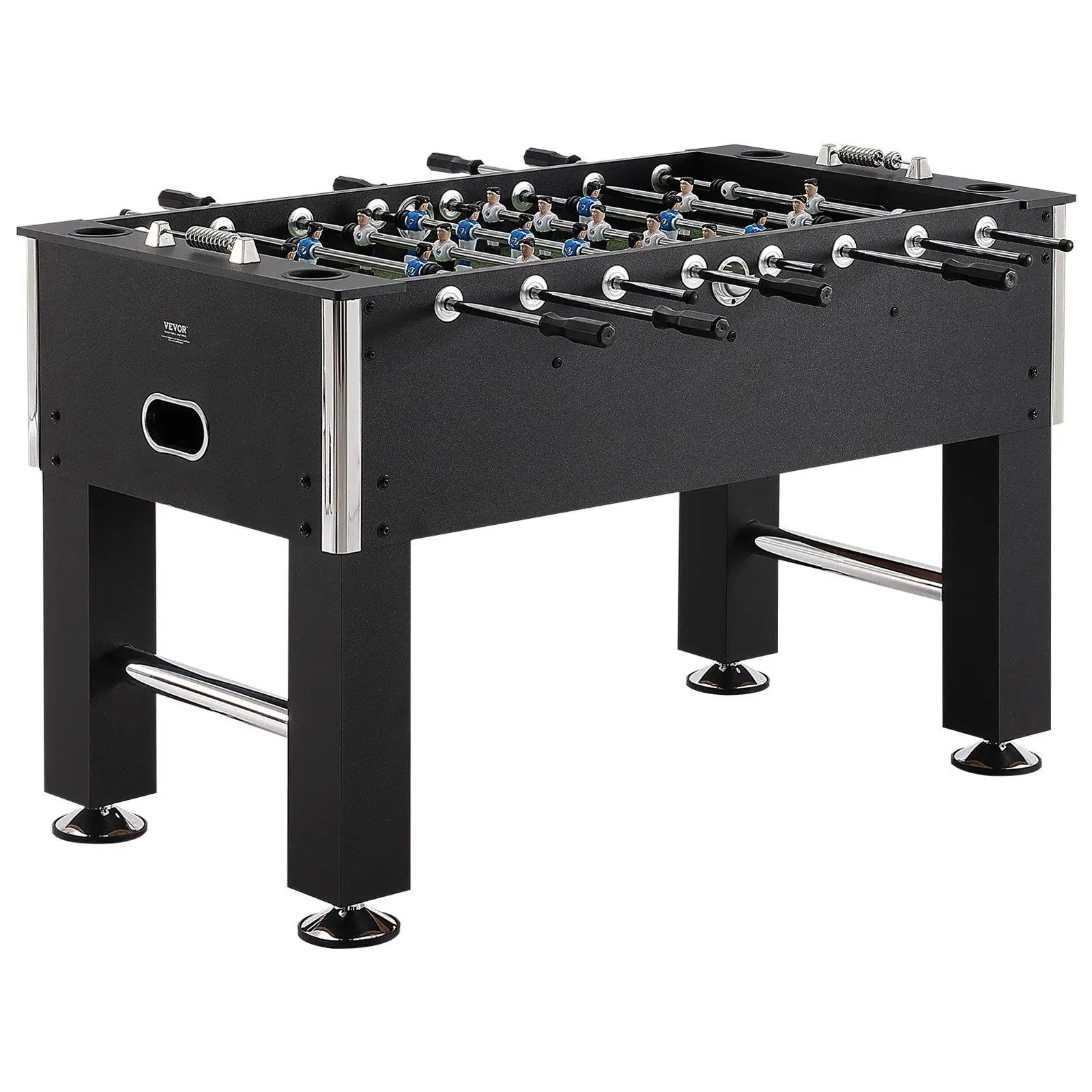 Foosball Table, 55 inch Standard Size Foosball Table, Indoor Full Size Foosball Table for Home, Family, and Game Room