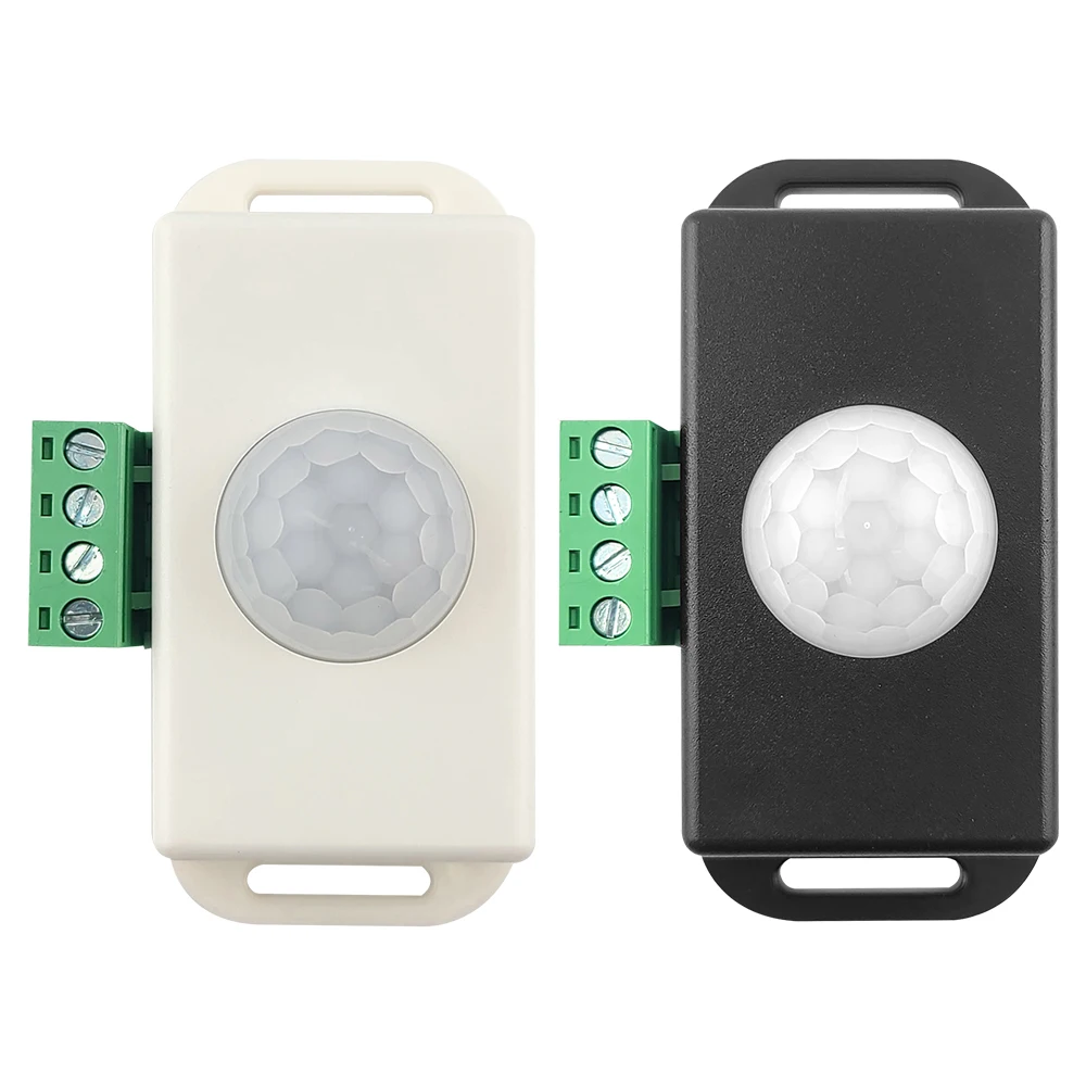 PIR-8 Infrared Motion Sensor Switch Controller DC12V-24V LED Human Sensor for Smart Homes with Adjustable Delay