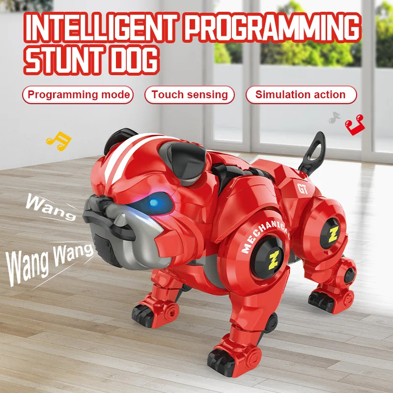 

Intelligent robot dog touch sensing programming stunt mechanical dog children's remote control electric toy dog