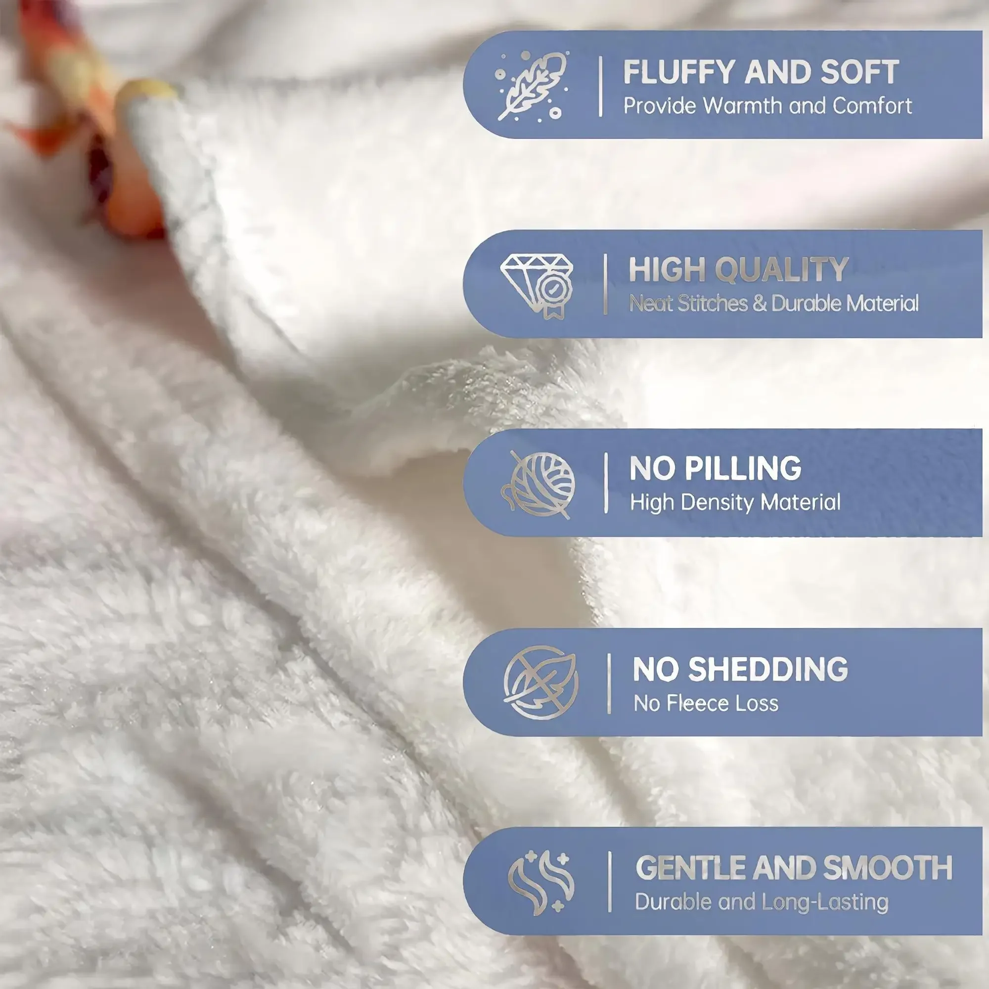 بطانية فانيلا مطبوعة مريم العذراء ويسوع - أربعة مواسم، متعددة الأغراض، أربعة برقوق، متعددة الوظائف، ناعمة وخفيفة الوزن #5