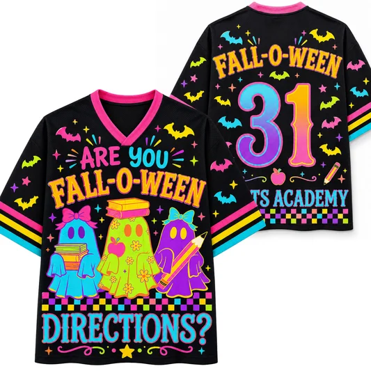 Hot Selling Retro Funny Bright Pumpkin Print Halloween Fashion Jersey for Adults and Children Plus Size Sports Gift T-shirt
