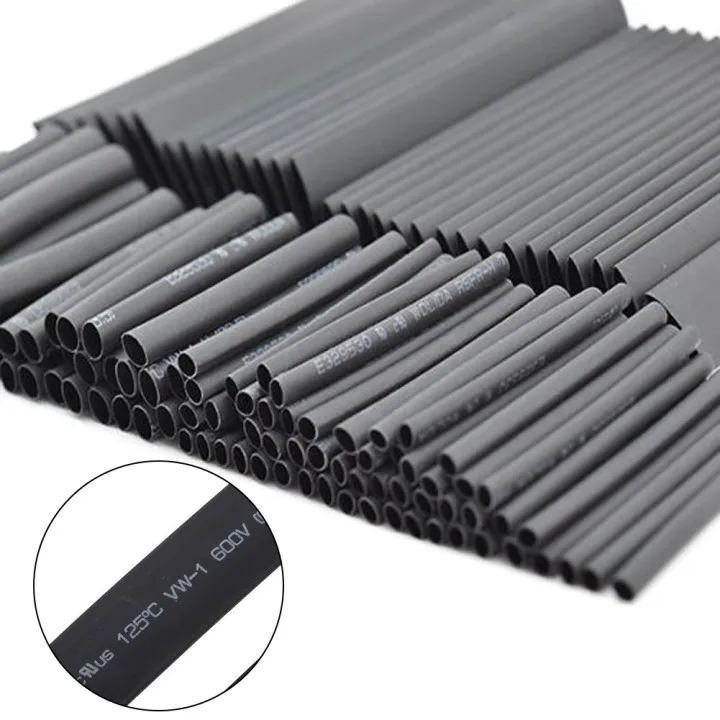 Hot Sale Brand New Heat Shrink Tube 127pcs Set 7 Sizes Cable Electrical Tape Environmental Heat Shrinkable Tube