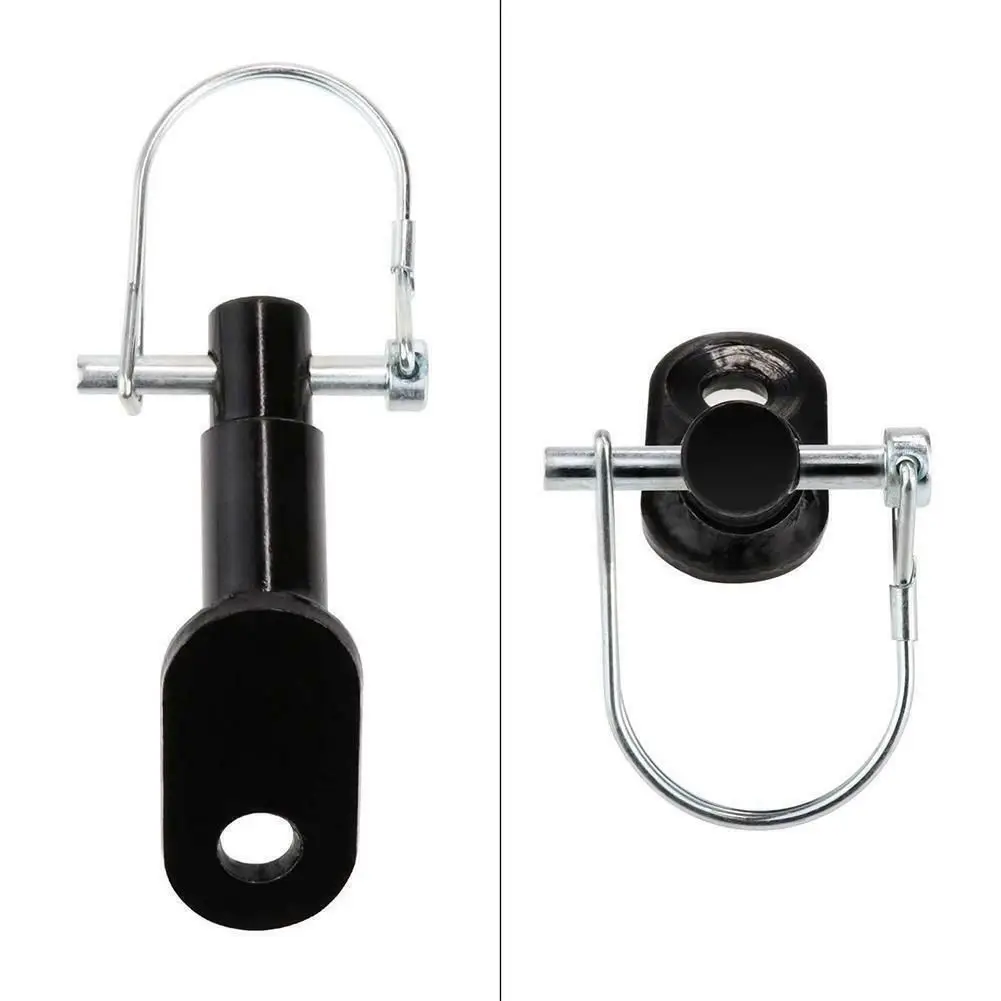 Adaptador de enganche con codo angular y soporte de hebilla para remolque de bicicleta, accesorio de remolque para InStep Schwinn