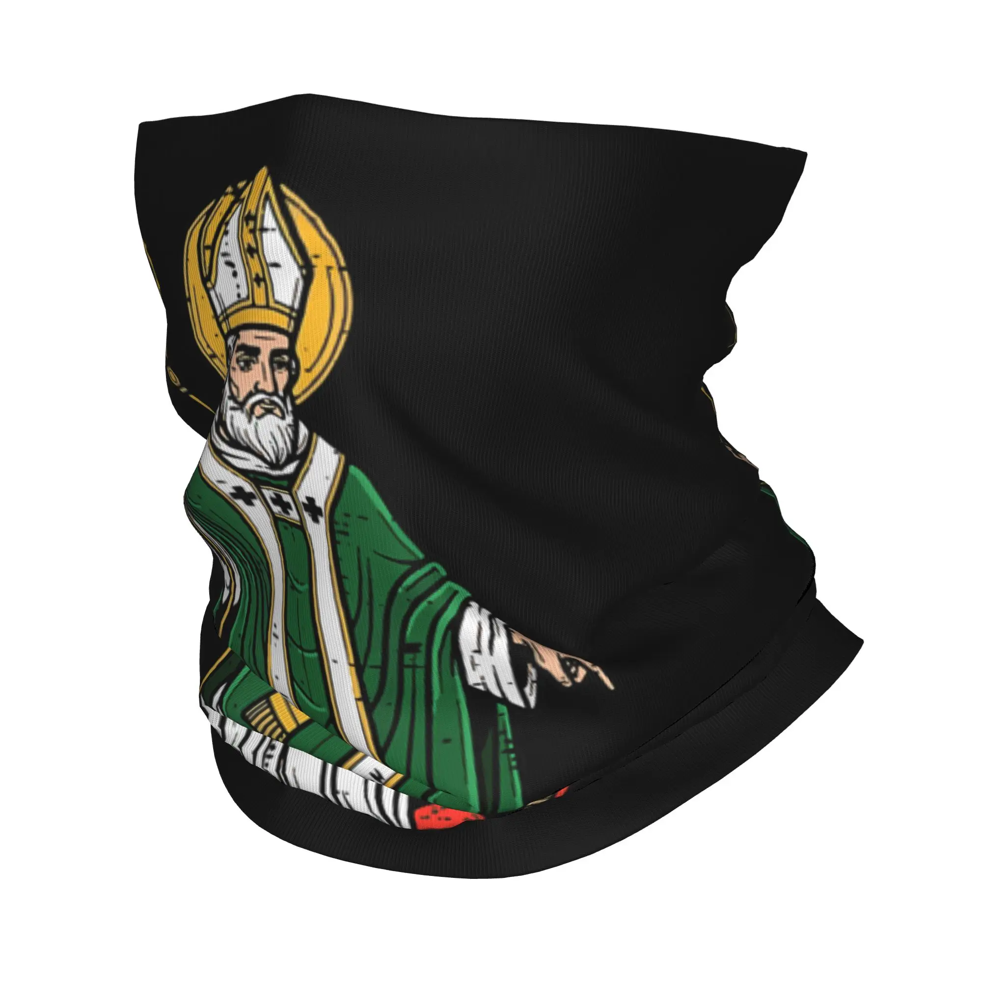 

St Patrick Snake Gon Git Funny Saint Paddys Bandana Neck Gaiter Balaclavas Face Scarf Printed Headband Hiking Men Women Adult