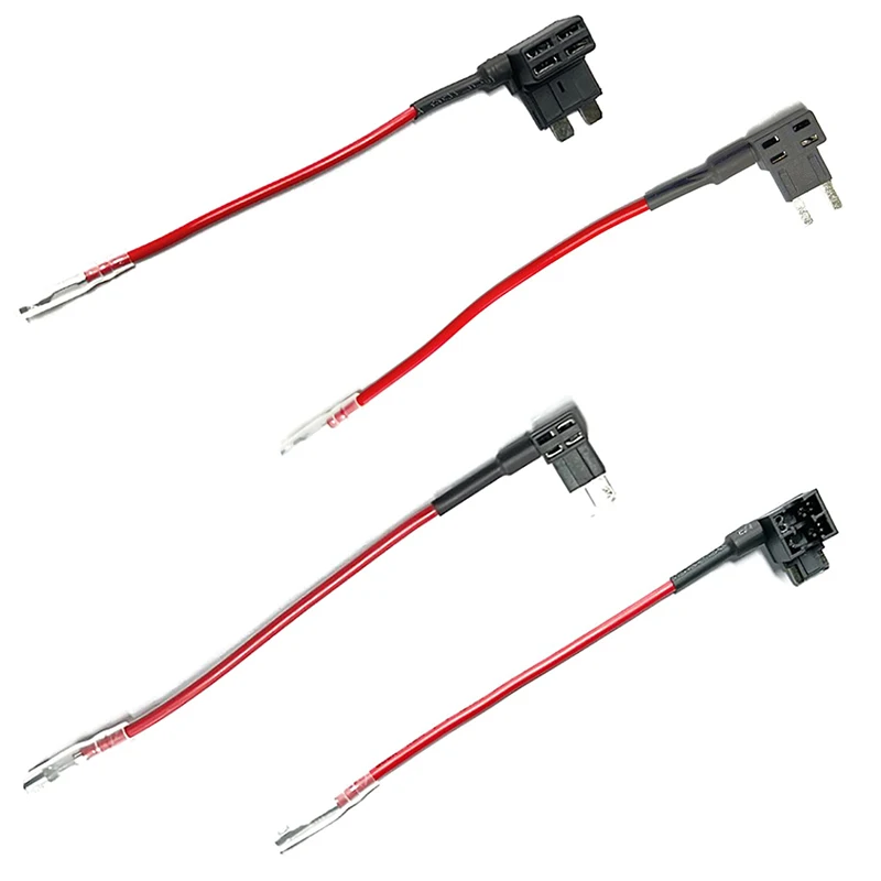 12V Fuse Holder Add-a-circuit TAP Adapter Micro Mini Standard Ford ATM APM Blade Auto Fuse With 10A Blade Car Fuse With Holder