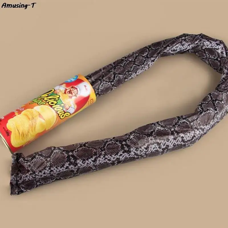 2021 New Potato Chips Cans Fake Snake April Fool Day Funny Novelty Prank Trick Toys