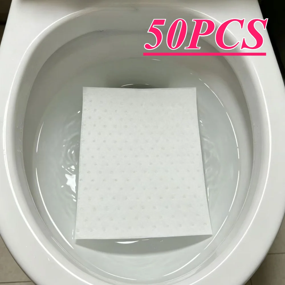 Toilet‑Specific Anti‑Splash Noise‑Reduction Paper, Household Essential, Portable for Travel & Business Trips, Anti‑Splash Gadget