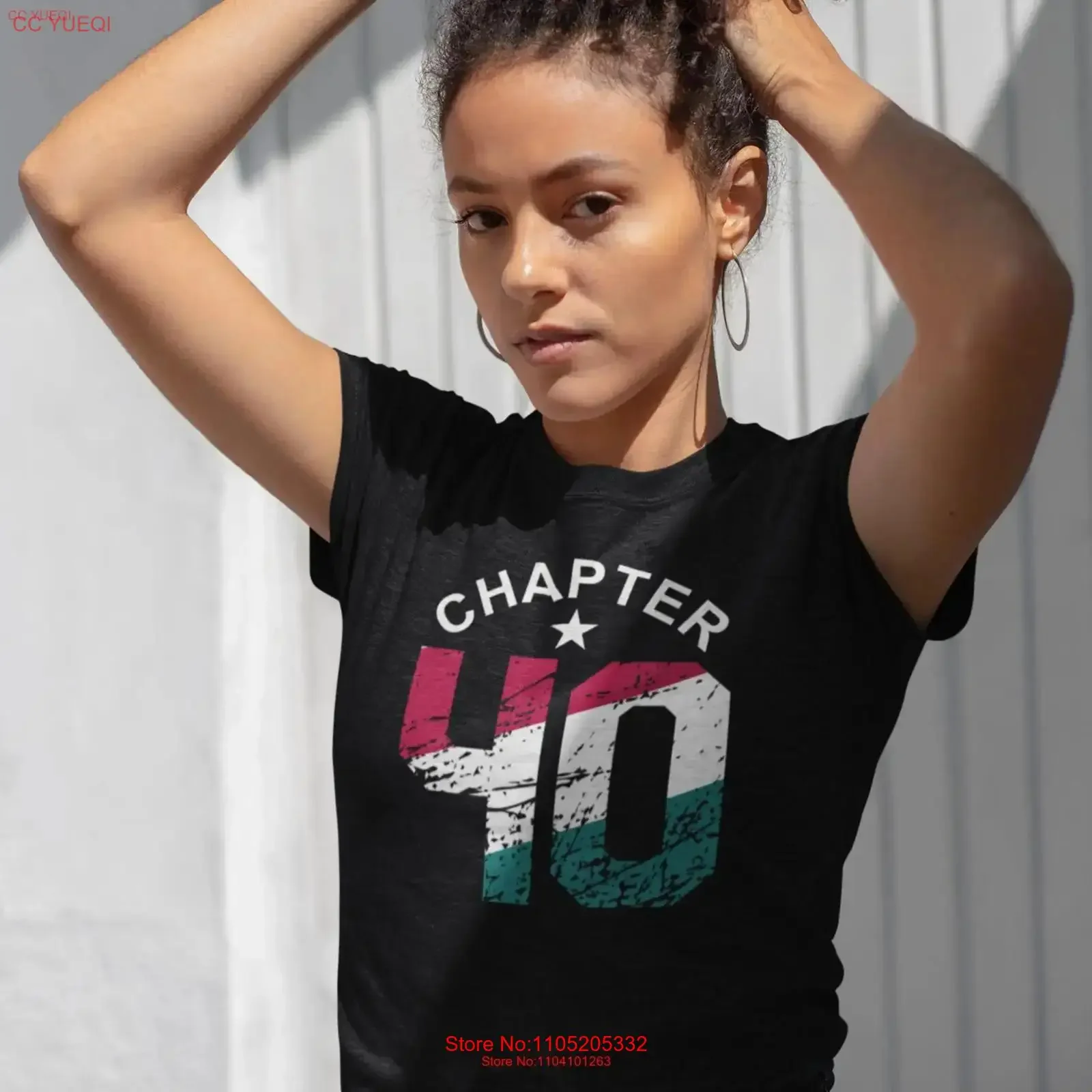 Funny 40th Birthday T Shirt for men women Chapter 40 Book lovers years old Party him and her vintage Washed designer clothes