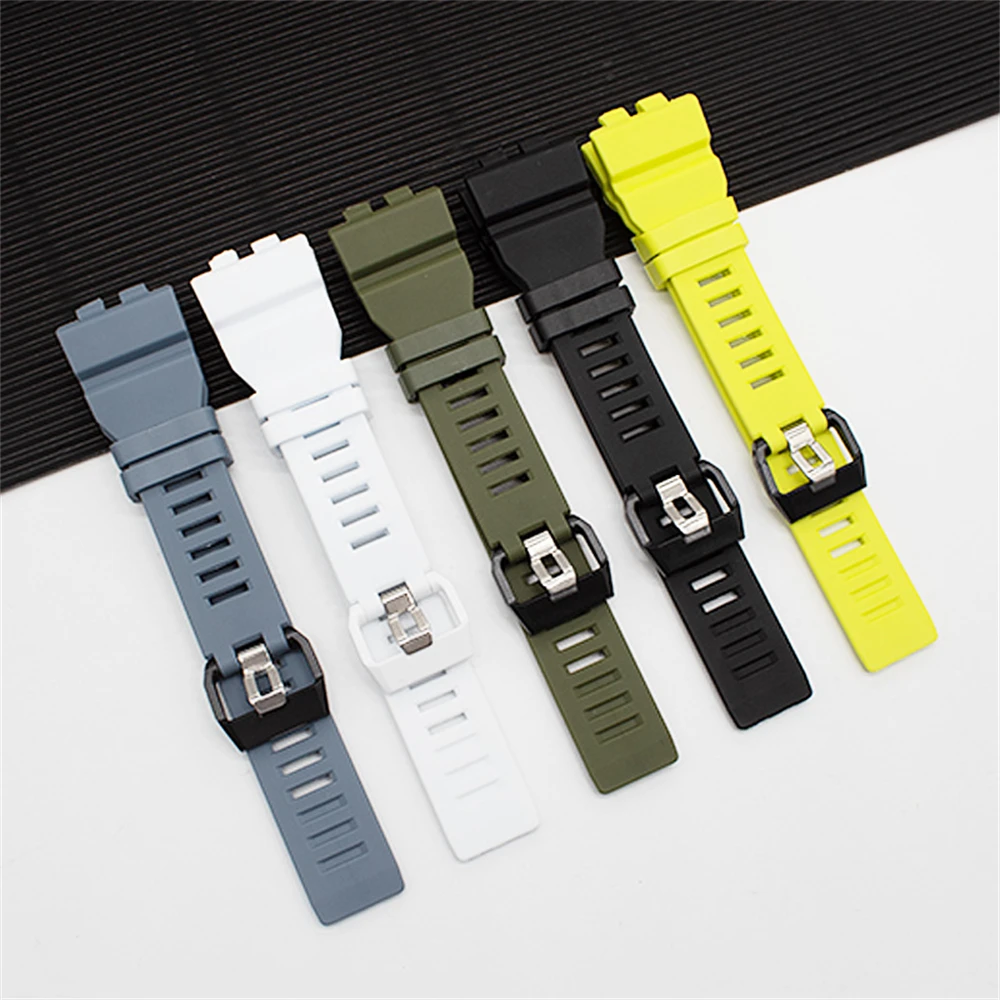 Watchband For GBA-800 GBD-800 Strap Wrist Premium TPU Watch band accessories Comes with pin tool