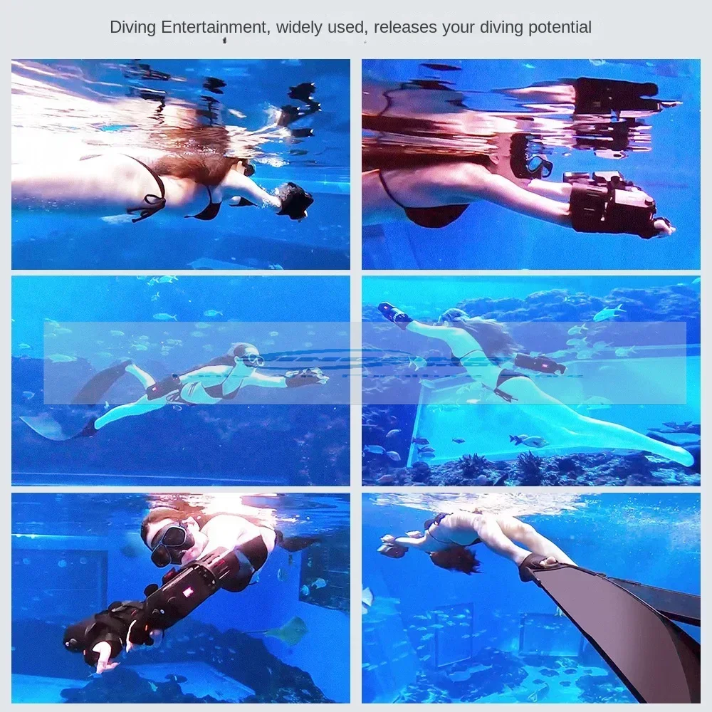 Submersible Equipment Snorkeling Equipment Flying Fish Sea Scooter Electric Underwater Booster Endurance 40 Minutes