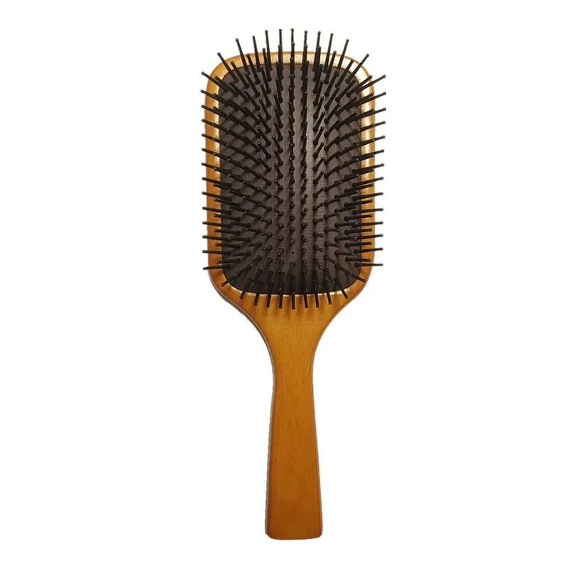 

Korean air cushion comb airbag massage wooden comb household anti-hair loss static comb for women's long hair