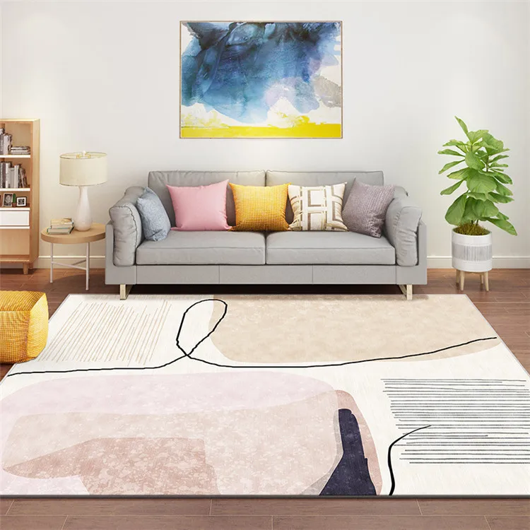 Urban Chic Area Rug Graphic Shape Tone Ground Covering For Loft Apartment Entryway Accent Present Idea