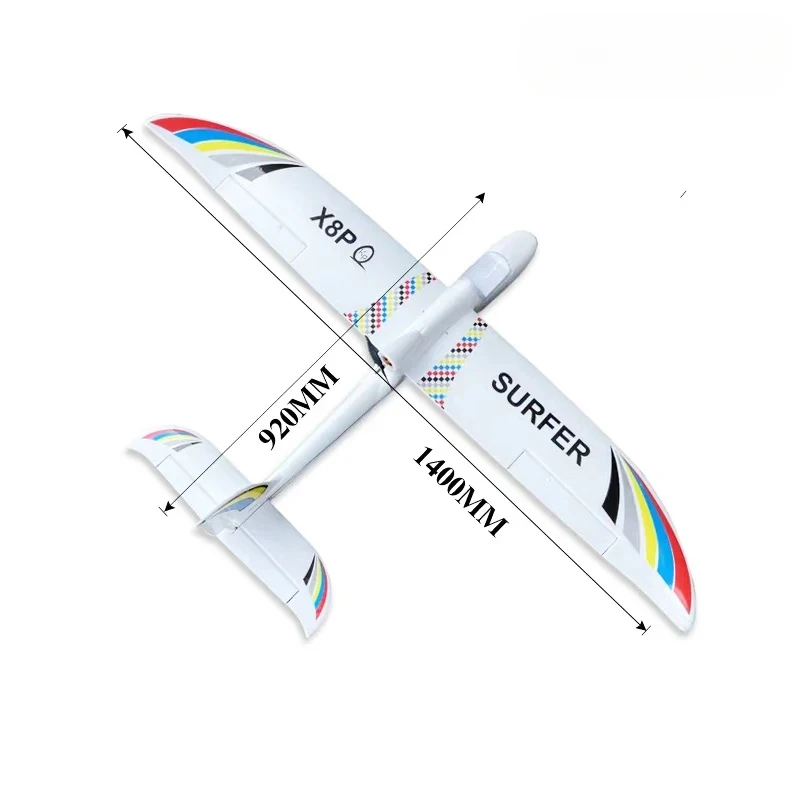 

KPQ Surfer X8 wingspan 1400mm Captain 920mm New 2023 EPO Copac Fpv 1.4m Detachable Wing Fixed Wing Toy Gift