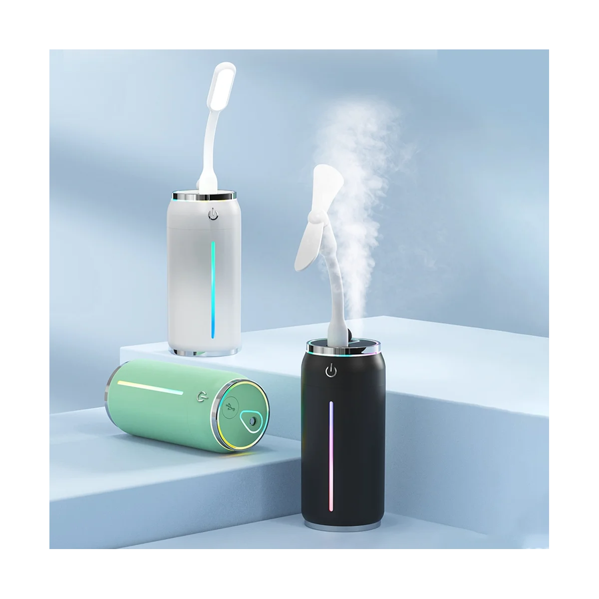 小さなアロマセラピー加湿器,ミスト,保湿器具,デスクトップオイルマシン,220ml