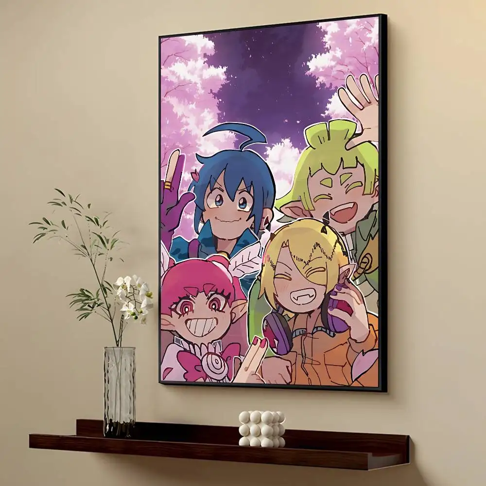 Mairimashita Iruma-kun Poster Multi-Purpose Wall Art for Living Room Bedroom Office Hallway Bar Home Decor Gift