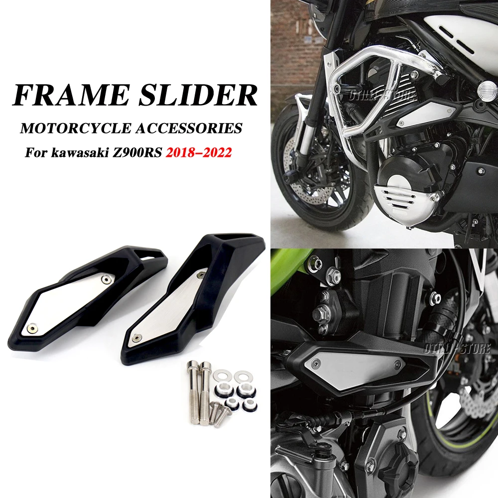 

New 2018 2019 2020 2021 2022 Motorcycle Frame Sliders Crash Falling Protection Engine Guards For KAWASAKI Z900RS z900rs Z 900RS