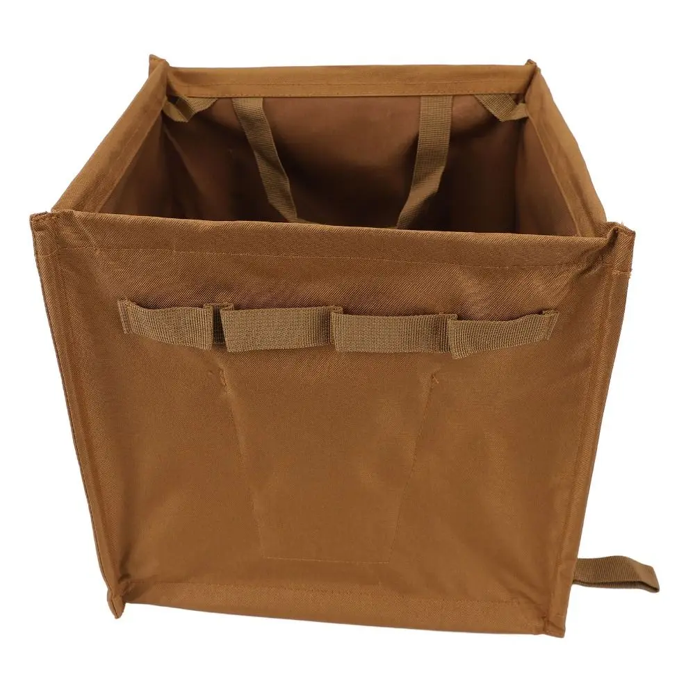 دائم 33L سلة المهملات القابلة للطي أكسفورد القماش سعة كبيرة في الهواء الطلق صندوق القمامة طوي المحمولة سلة المهملات نزهة لوازم #2