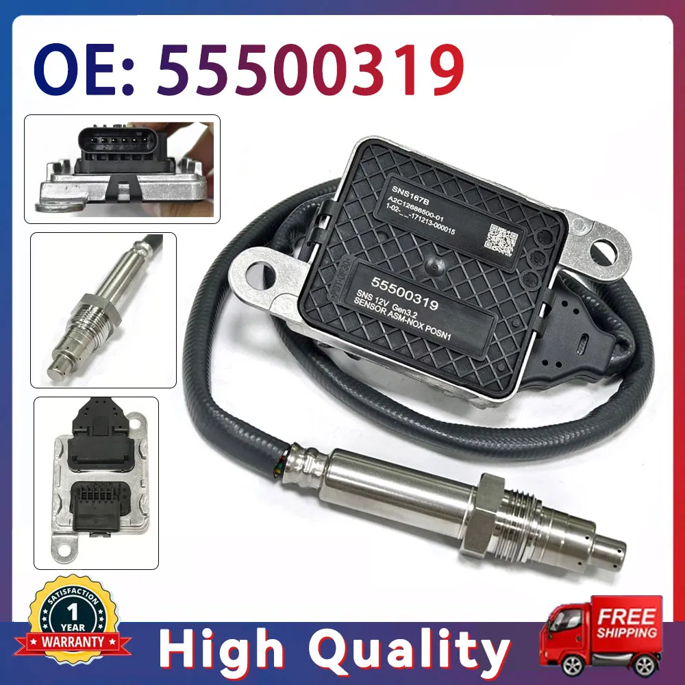 

NEW 55500319 NOX Oxygen Sensor for Opel VAUXHALL Insignia B 2 MK2 Z18 2.0 CDTI High Quality Car Nitrogen Oxide Sensor