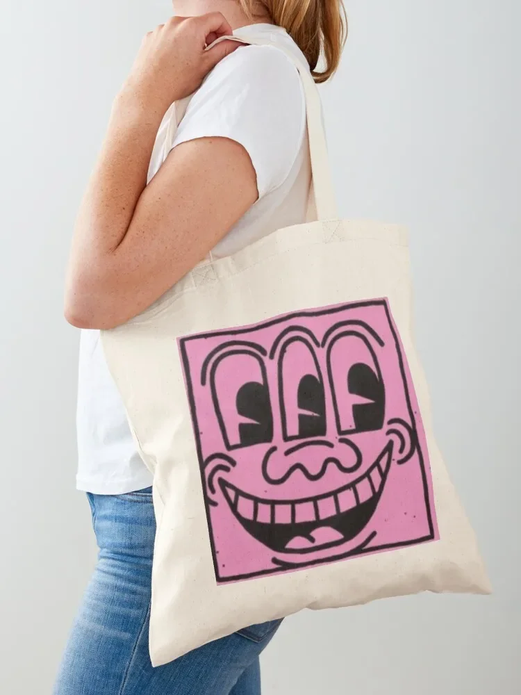 haring pop art Tote Bag women bag sacs de shopping custom canvas bag Canvas Tote