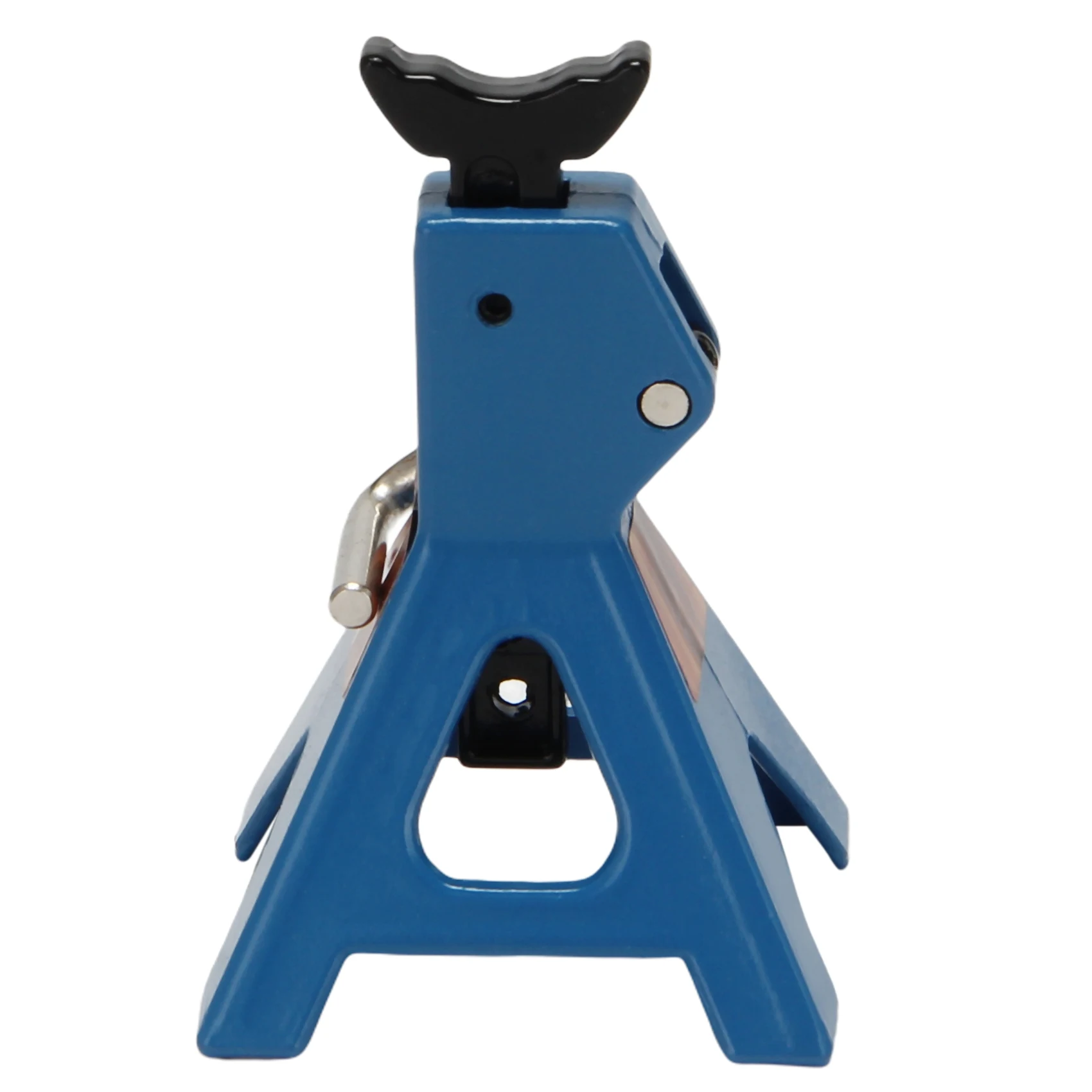 Metal Jack Stands 6 Ton Height Adjustable for 1/10 RC Crawler Truck Car Trx4 SCX10 Simulation Climbing Vehicles-Blue