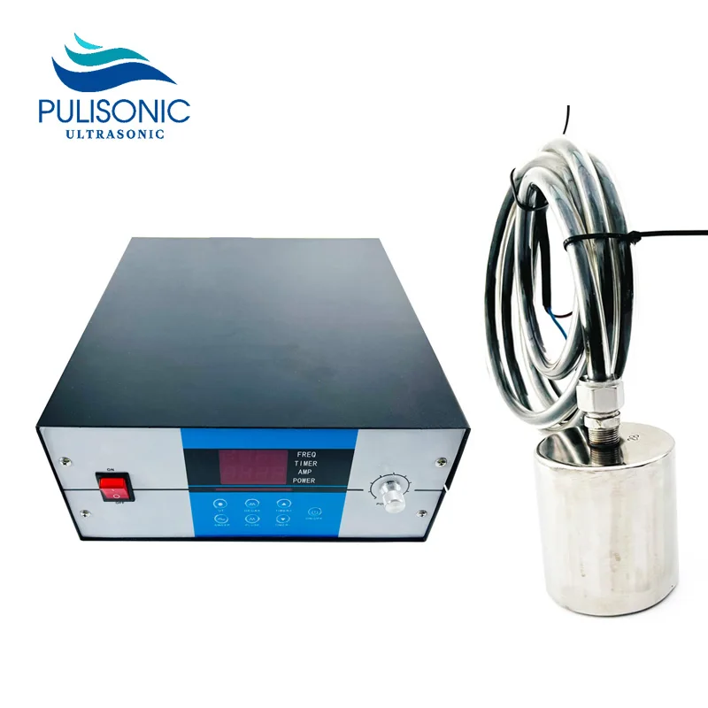 1 Generator With 1 Transducer For Microbe - Repellent Cyanobacteria Ultrasonic Algae Removal Control Water Processor