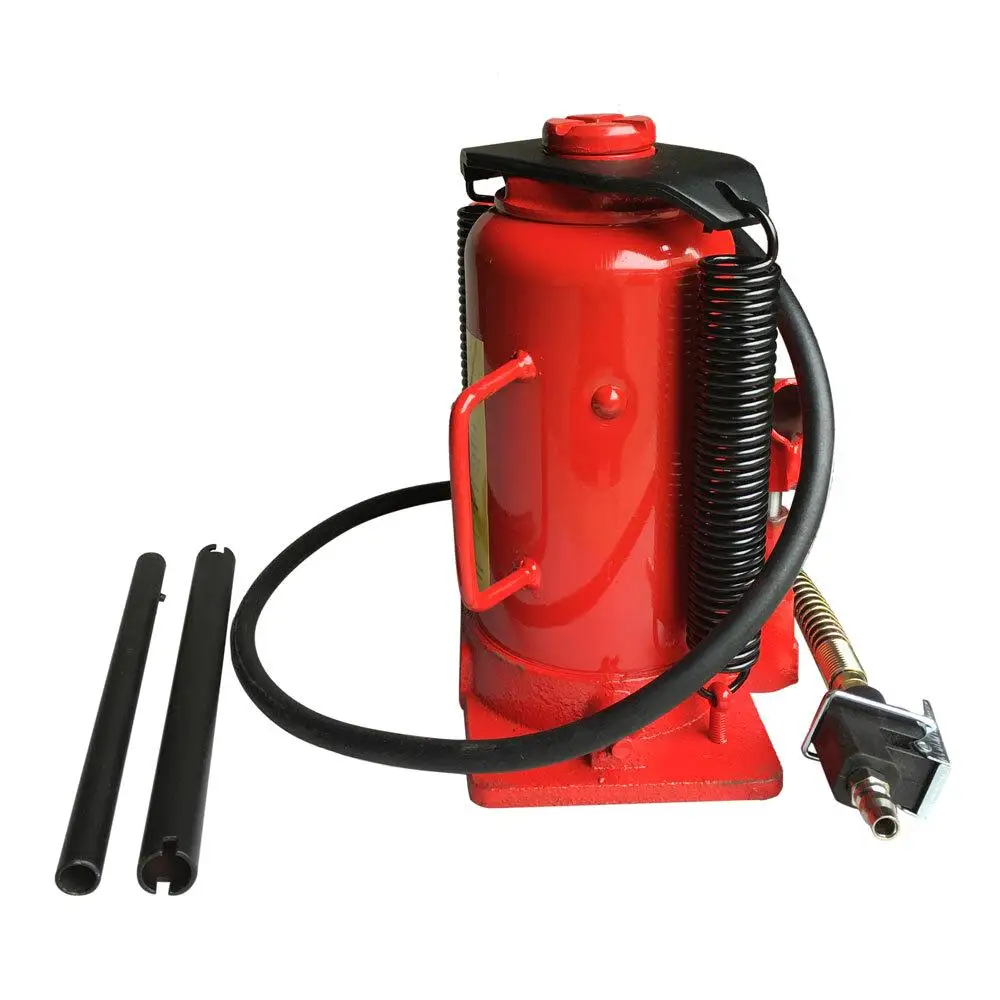 20 Ton Air Hydraulic Bottle Jack Red