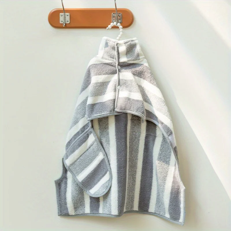 1Pcs Large Pet Towel Pet Bath Towel Drying Bath Towel Water Absorbent Quick-Drying Dog Bathrobe