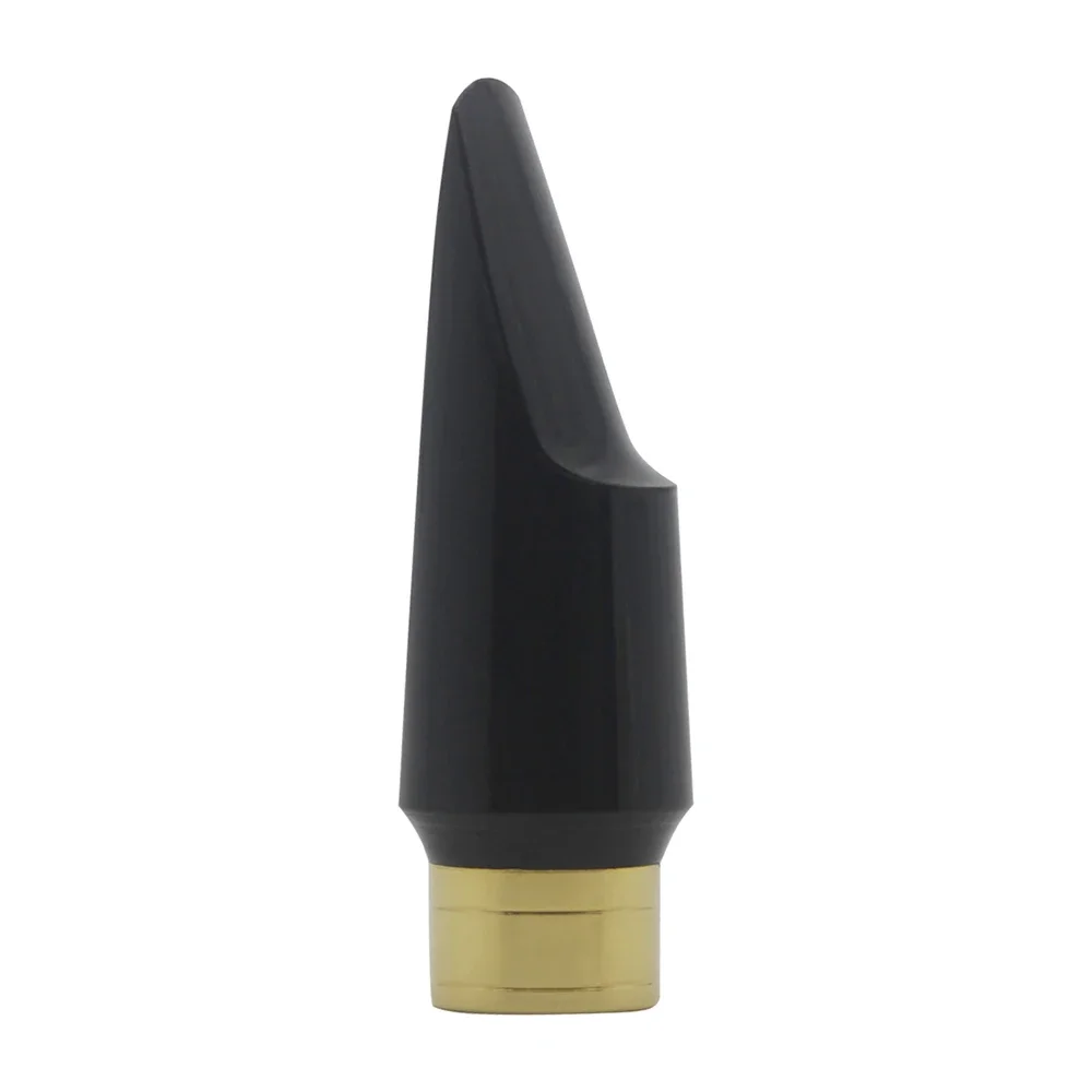 

Alto Saxophone Sax Mouthpiece Black ABS Mouthpiece Professional Brass Musical Instrument Accessories Saxophone Replacement Parts